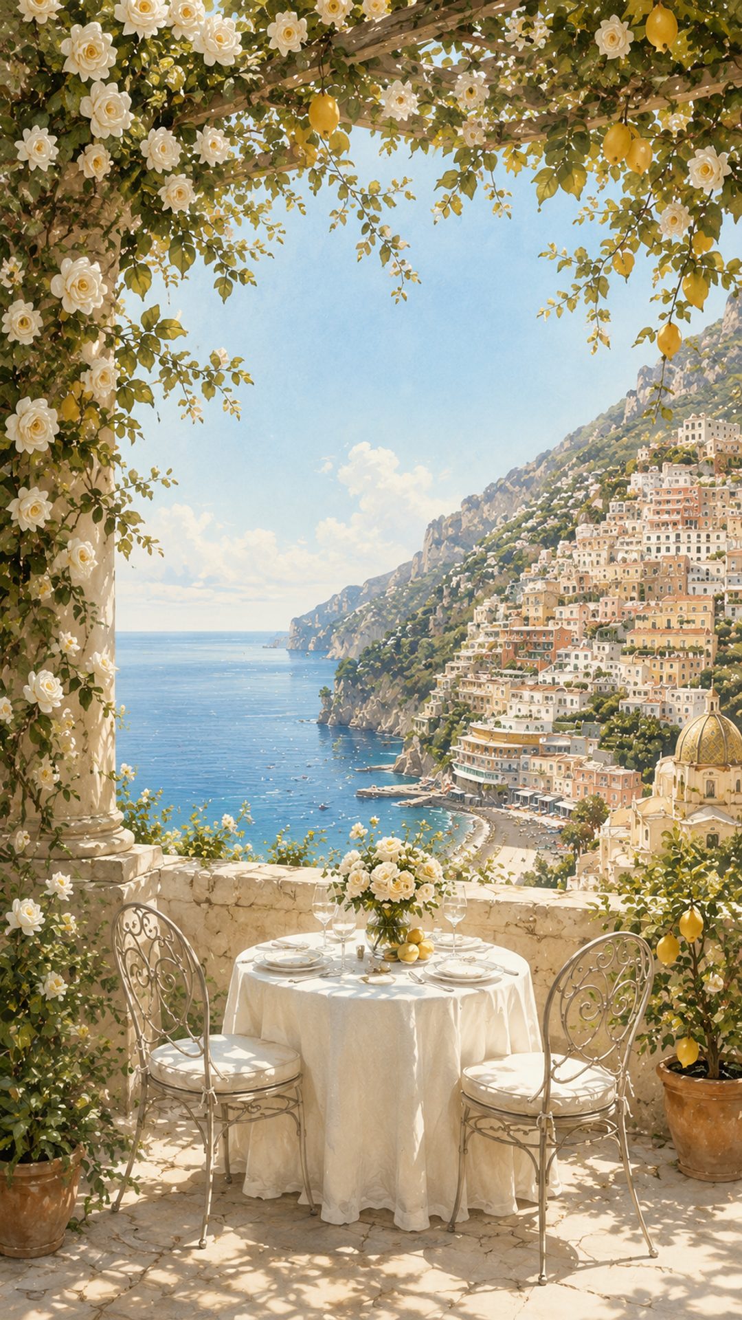 Lemon Pergola