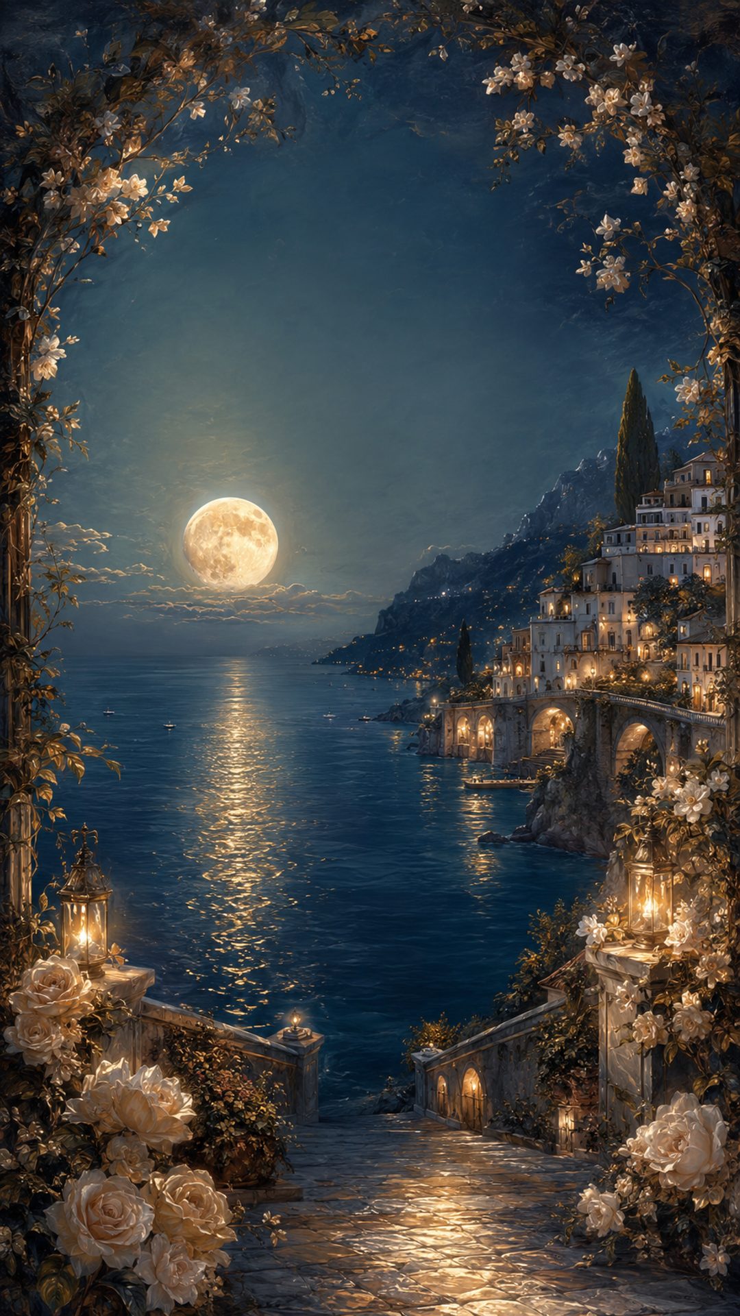Moonlit Coast